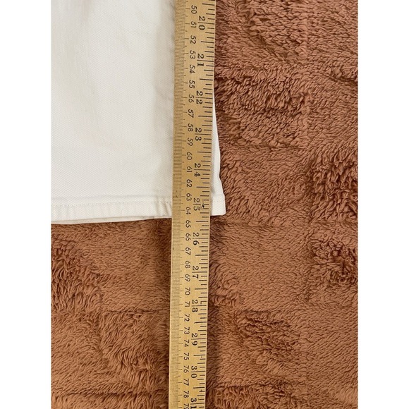 Lucky Brand Women's Jeans Size 4 / 27 White Mid-Rise Cropped Stretch 98% Cotton - Picture 5 of 8
